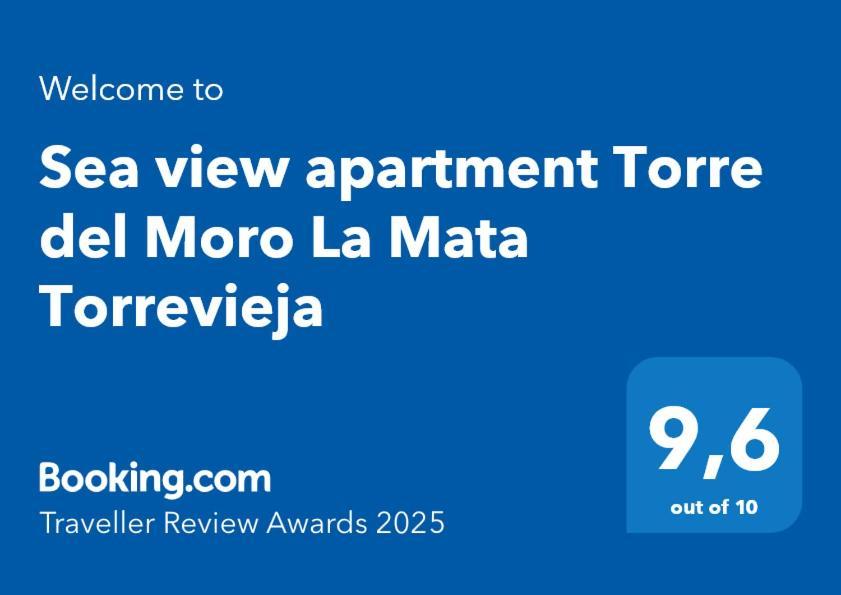 Sea 350M Seaview Apartment Torre Del Moro La Mata  Εξωτερικό φωτογραφία